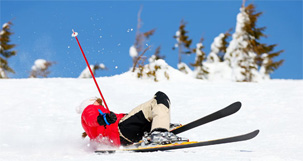 Skiing injuries