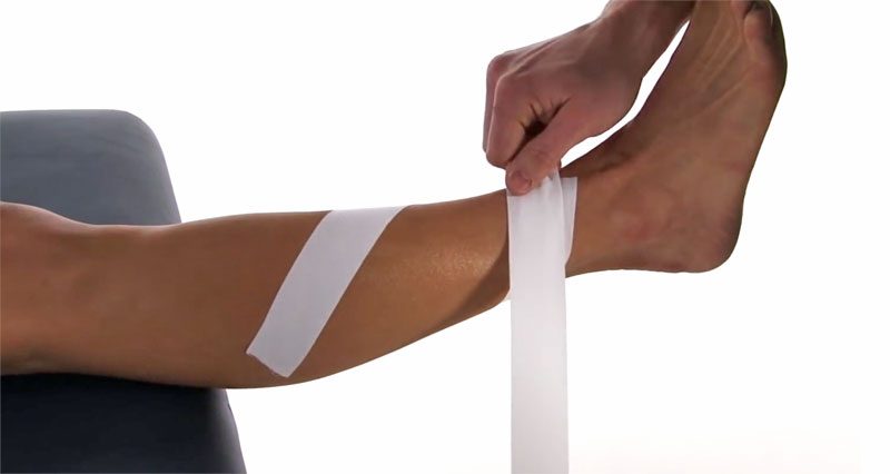 Shin Splints Taping Video Tutorial - Instant relief for shin pain