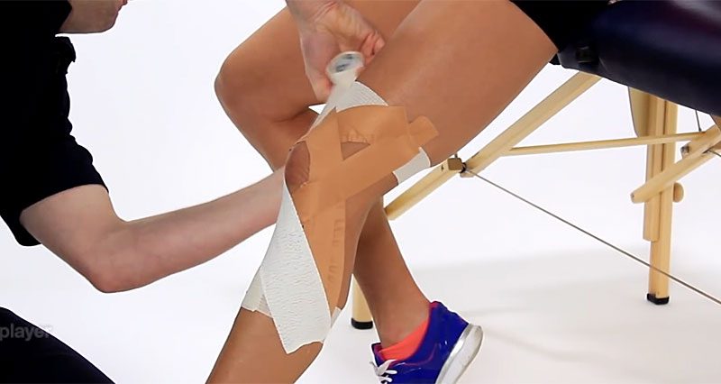 athletic tape for knee