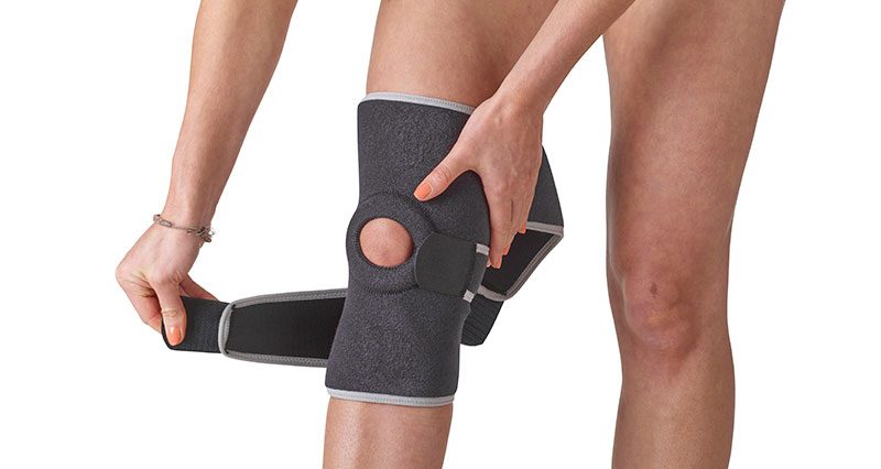 Example of a patella stabilizing brace that can be used for