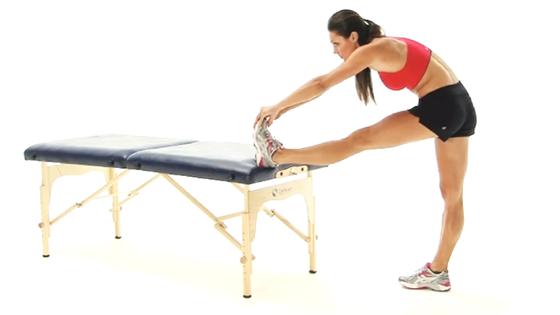 Leg Stretch: Seated Hamstring Stretch - West End Physiotherapy